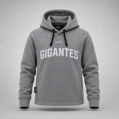 SUDADERA LOGO CLÁSICO GRIS NIÑO