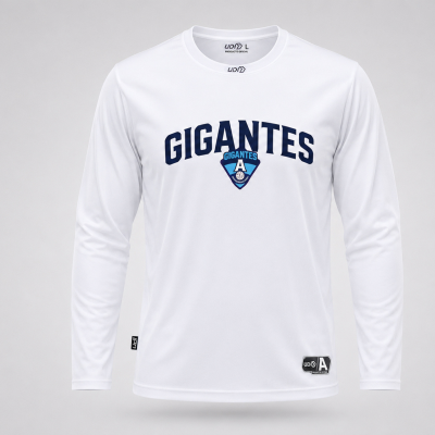 PLAYERA SKIN BLANCA MANGA LARGA CABALLERO